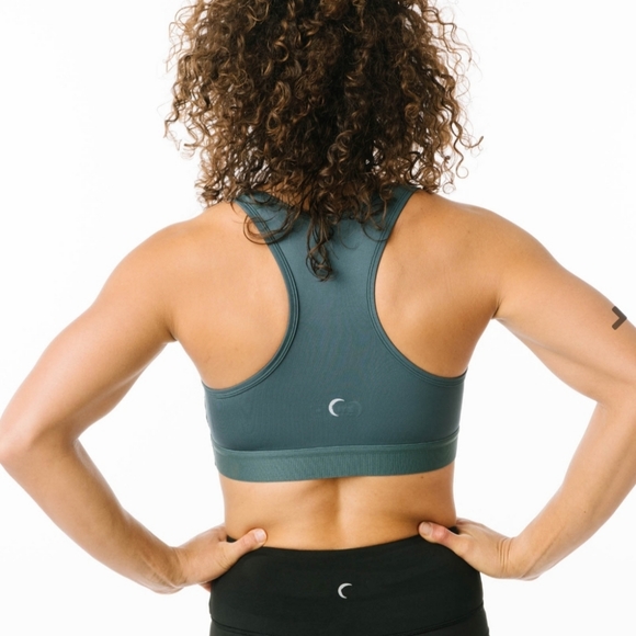 Zyia Pine Leopard bomber bra RC - Picture 3 of 6